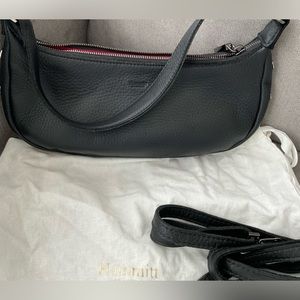 Hammitt Becker Small, Black with gunmetal hardware.